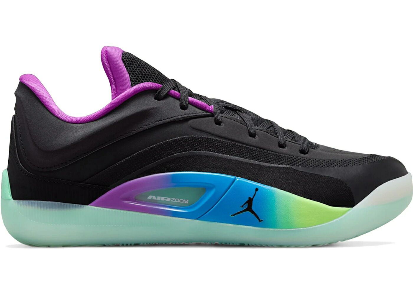 ナイキ ジョーダン 黒色 ブラック スニーカー メンズ JORDAN ZION 4 NOAH / BLACK MULTI COLOR