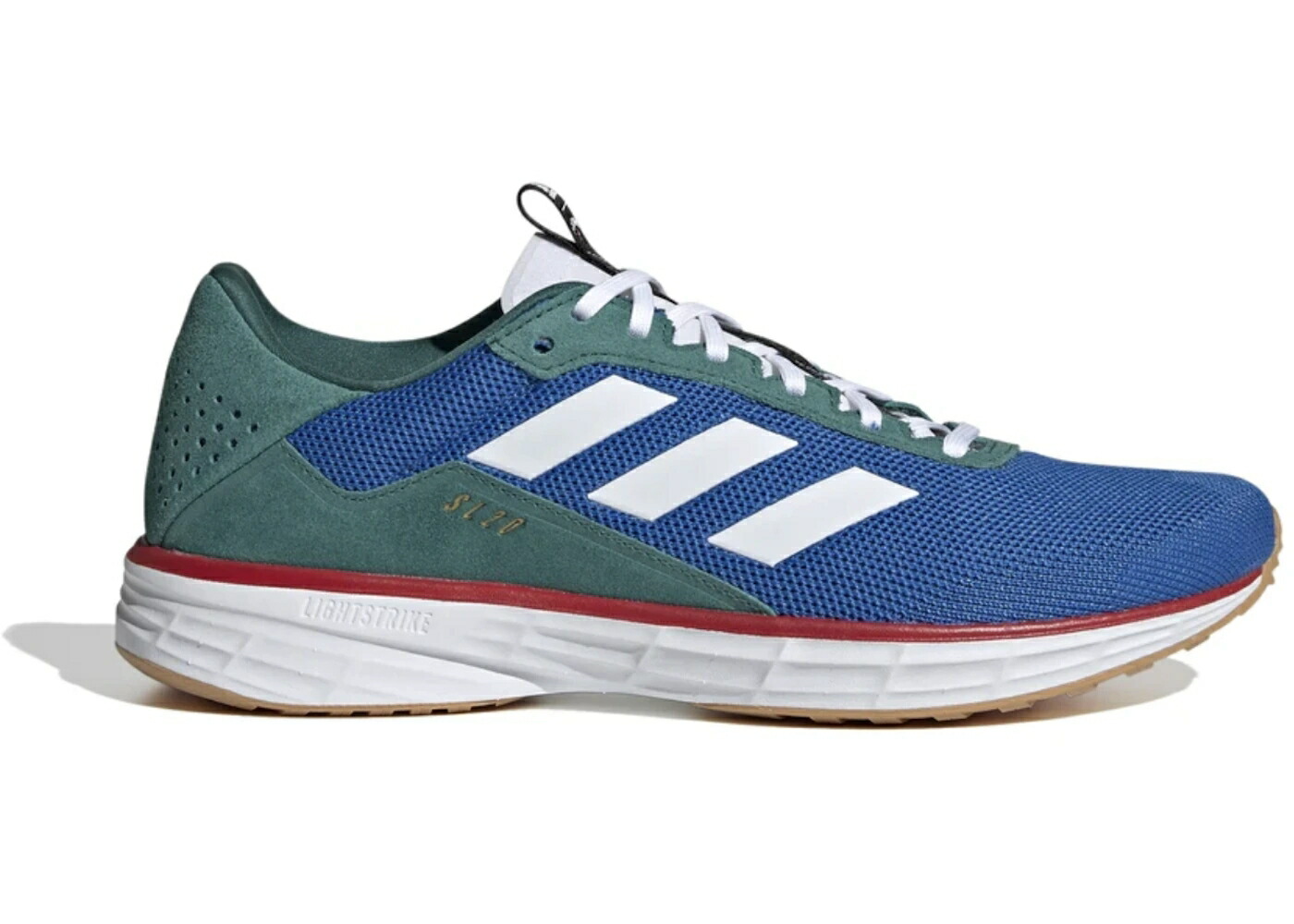 アディダス 青色 ブルー コア 白色 ホワイト 赤 レッド スニーカー メンズ ADIDAS SL20 NOAH BLUE / BLUE CORE WHITE LUSH RED