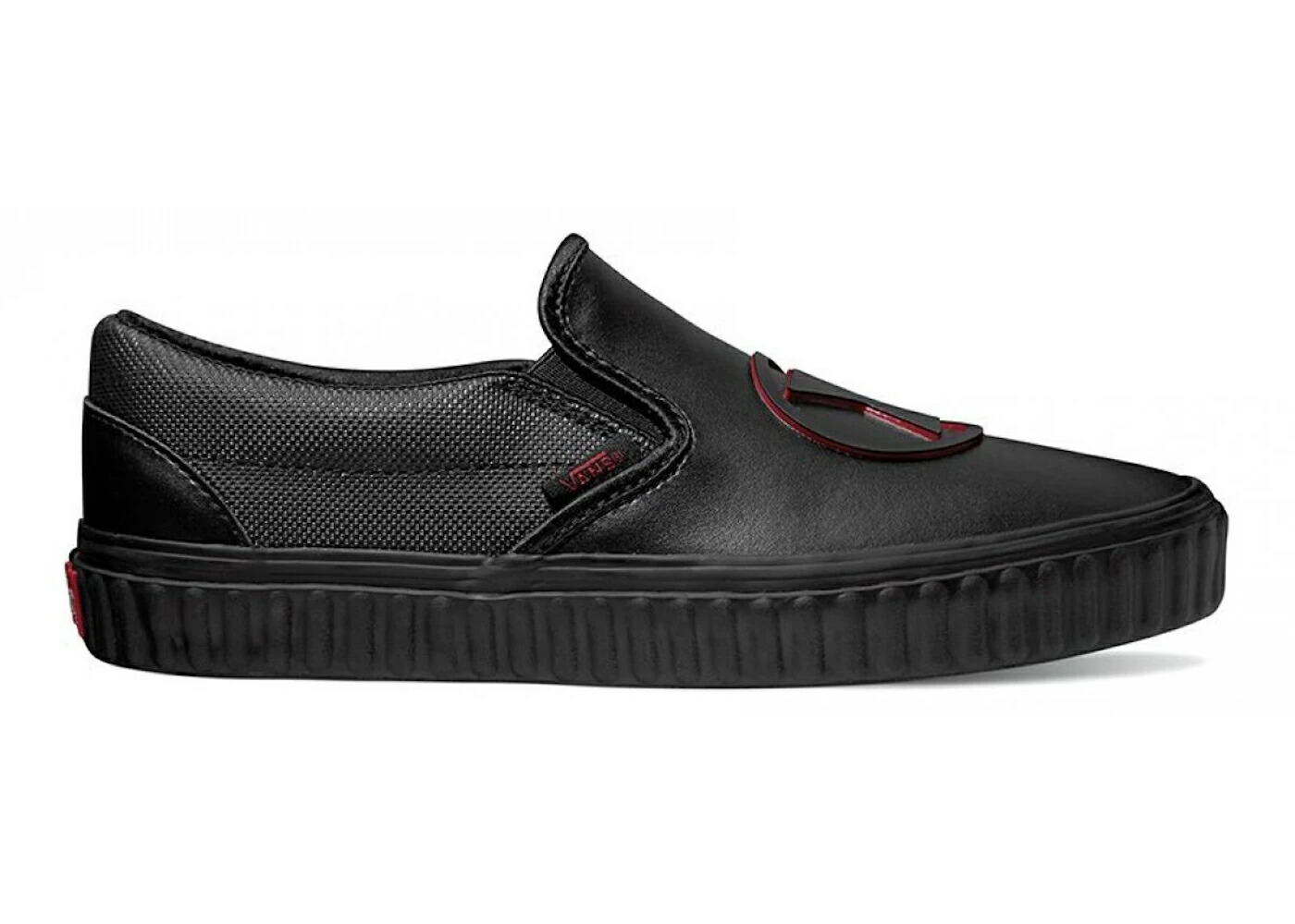 ヴァンズ バンズ スリッポン 黒色 ブラック スニーカー メンズ VANS SLIP-ON MARVEL BLACK WIDOW / BLACK BLACK