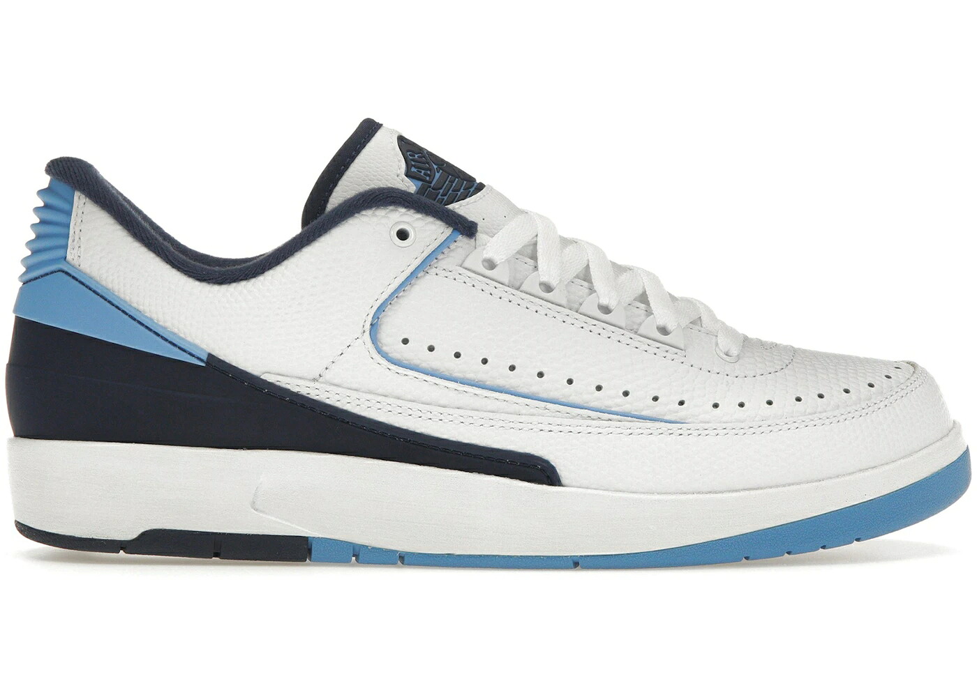 ナイキ ジョーダン 青色 ブルー 白色 ホワイト スニーカー メンズ JORDAN 2 RETRO LOW UNIVERSITY BLUE (2016) / WHITE UNIVERSITY BLUE MIDNIGHT|スニケス