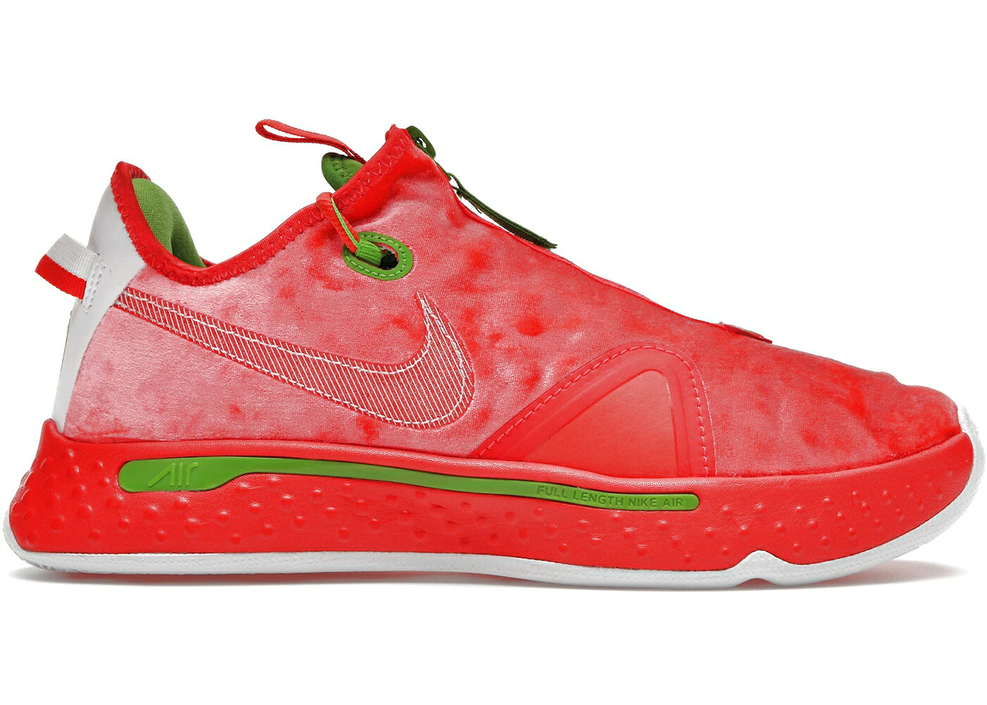 ナイキ クリスマス 赤 赤いこと 白いこと 白いこと 緑 緑であること スニーカー メンズ NIKE PG 4 CHRISTMAS (2020) / RED WHITE GREEN