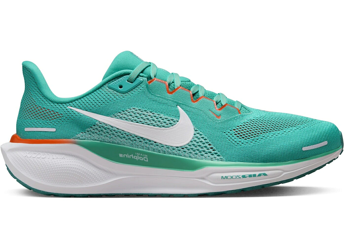 ナイキ ズーム ペガサス マイアミ ドルフィンズ ターボ 緑 グリーン 白色 ホワイト ズームペガサス スニーカー メンズ NIKE AIR ZOOM PEGASUS 41 MIAMI DOLPHINS / TURBO GREEN WHITE BRILLIANT