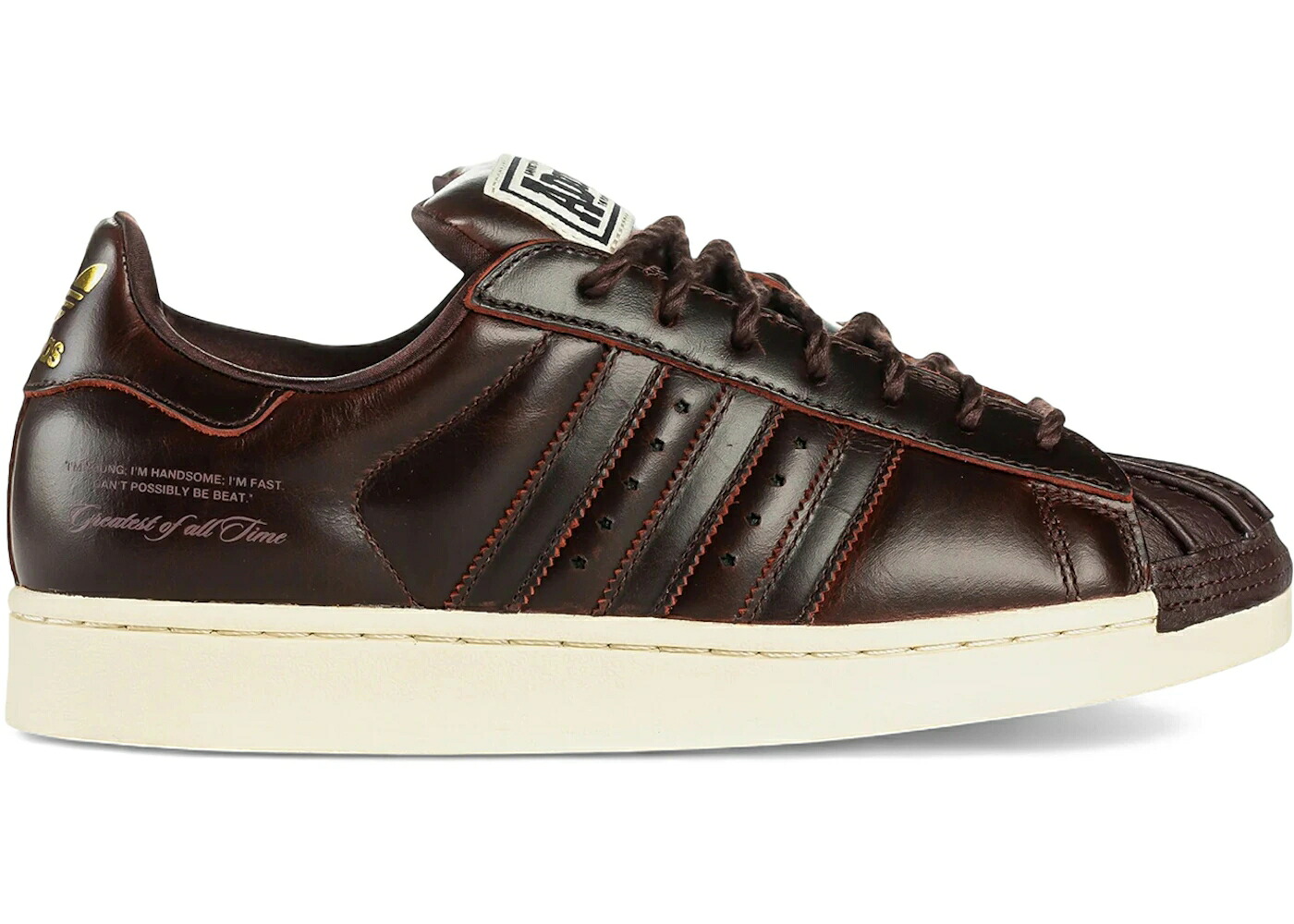 アディダス はやりっ児 中核グループ 黒いこと 黒いこと 白いこと 白いこと スニーカー メンズ ADIDAS SUPERSTAR MUHAMMAD ALI CORE BLACK / CLOUD WHITE CORE BLACK