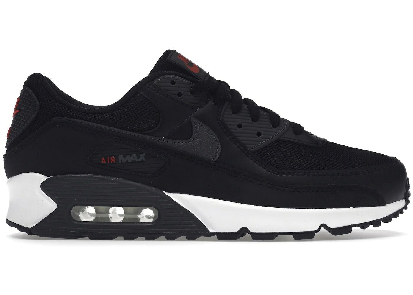 ナイキ マックス 黒いこと 黒いこと 赤 赤いこと 白いこと 白いこと エア湖マックス スニーカー メンズ NIKE AIR MAX 90 BLACK UNIVERSITY RED / BLACK UNIVERSITY RED WHITE DARK