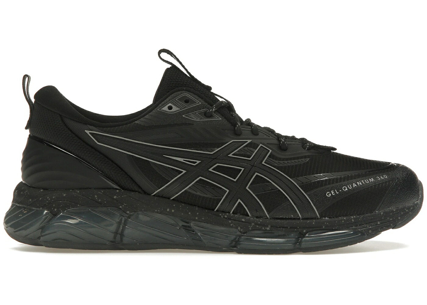 アシックス 黒色 ブラック 灰色 グレー スニーカー メンズ ASICS GEL-QUANTUM 360 VIII UTILITY BLACK TRUFFLE GREY / BLACK TRUFFLE GREY