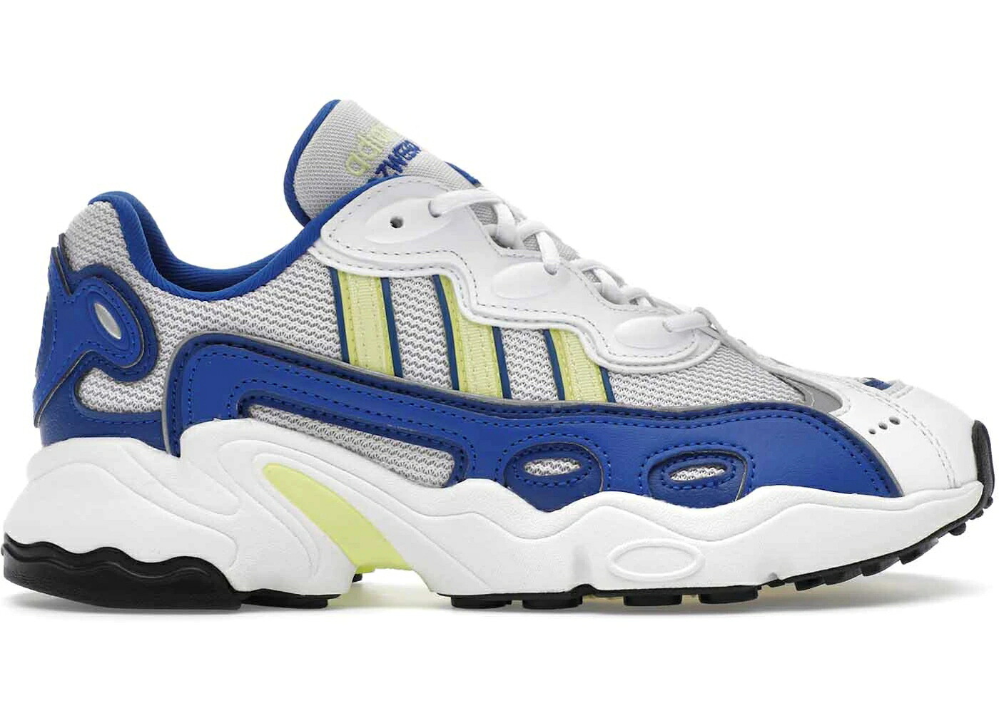 アディダス 白いこと 白いこと 青味 青み 黄味がかった 黄色 WOMEN\u0027S スニーカー レディース ADIDAS OZWEEGO 3 OG WHITE ROYAL BLUE (WOMEN\u0027S) / WHITE ROYAL BLUE SOLAR YELLOW