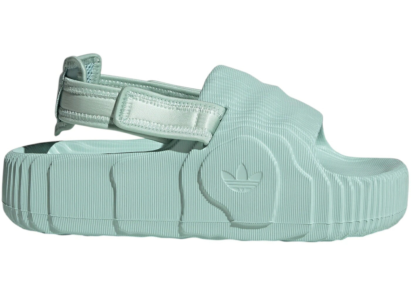 アディダス アディレッタ 緑 グリーン WOMEN'S スニーカー レディース ADIDAS ADILETTE 22 XLG SLIDES ASH GREEN LINEN (WOMEN'S) / ASH GREEN ASH GREEN LINEN GREEN|スニケス