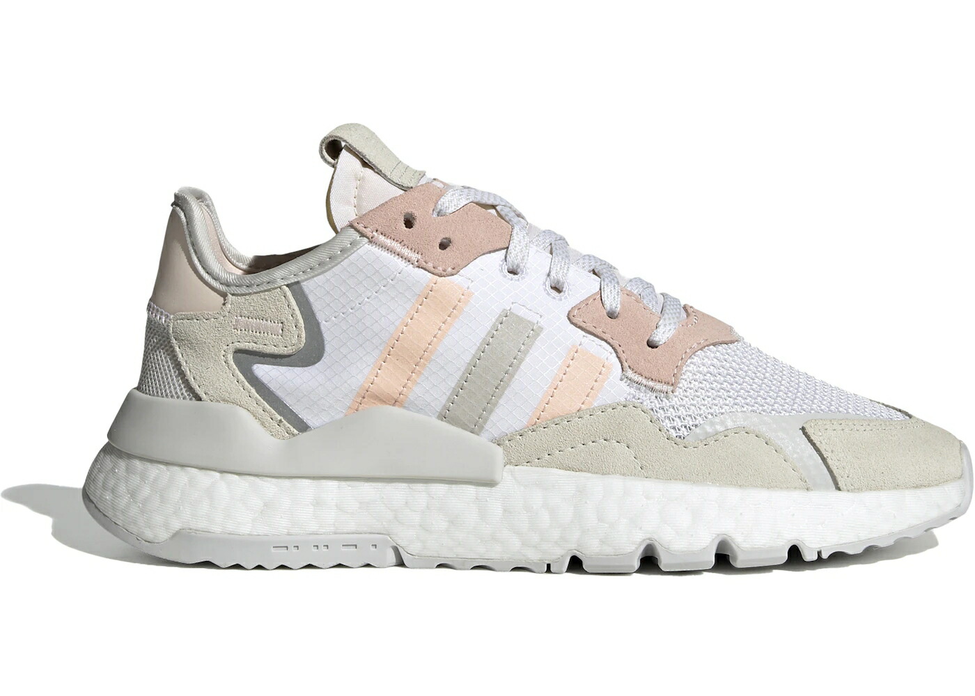 アディダス ジョガーパンツ 白いこと 白いこと サクラ色 WOMEN\u0027S スニーカー レディース ADIDAS NITE JOGGER CLOUD WHITE ICEY PINK (WOMEN\u0027S) / CLOUD WHITE ICEY PINK OFF