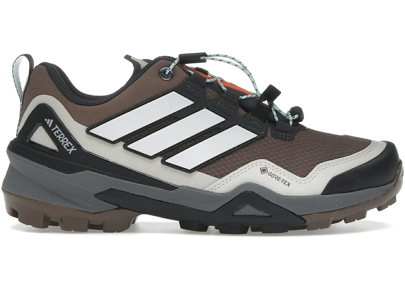 アディダス ゴアテックス 灰色 グレー アクア WOMEN'S スニーカー レディース ADIDAS TERREX SKYCHASER GORE-TEX EARTH STRATA GREY ONE SEMI FLASH AQUA (WOMEN'S) / EARTH STRATA GREY ONE SEMI FLASH|スニケス