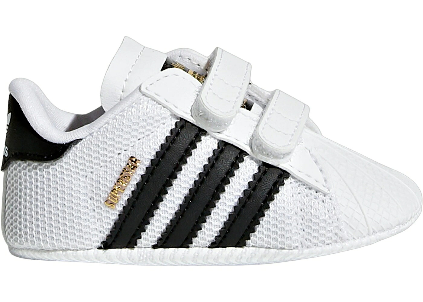 アディダス スーパースター 白色 ホワイト コア 黒色 ブラック ジュニア キッズ ADIDAS SUPERSTAR CLOUD WHITE CORE BLACK (I) / CLOUD WHITE CORE BLACK CLOUD｜スニケス