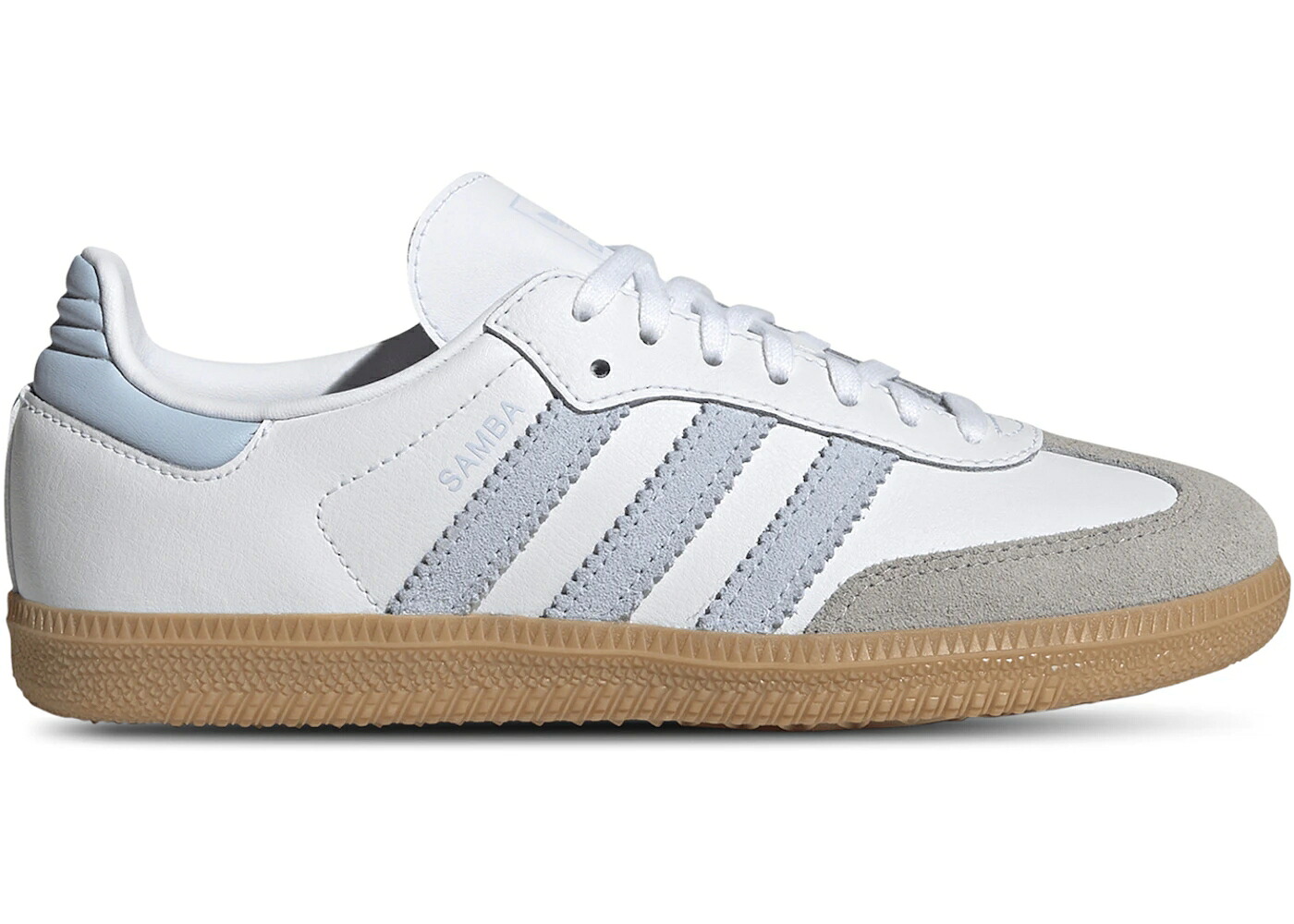 アディダス サンバ 白いこと 白いこと 天の原 御坊っちゃん キッズ ADIDAS SAMBA OG WHITE CRYSTAL SKY GUM (GS) / CLOUD WHITE CRYSTAL SKY GUM もの言う花 マタニティ スニーカー