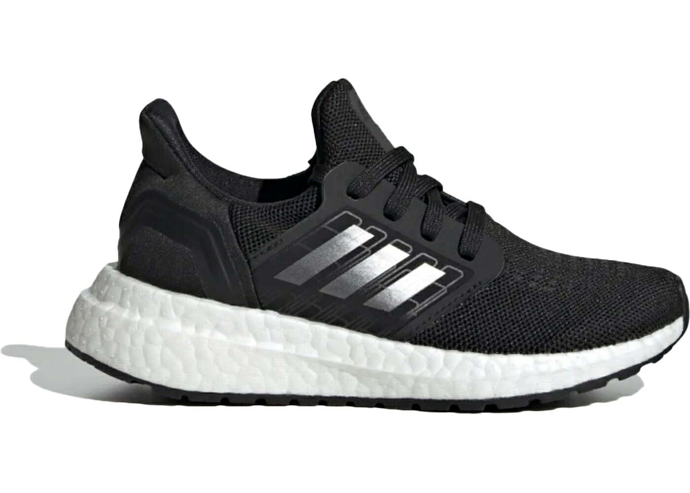 アディダス ウルトラ ブースト ナイト コア 黒色 ブラック ウルトラブースト ジュニア キッズ ADIDAS ULTRA BOOST 20 NIGHT METALLIC (PS) / CORE BLACK NIGHT METALLIC CLOUD ベビー マタニティ スニーカー｜スニケス