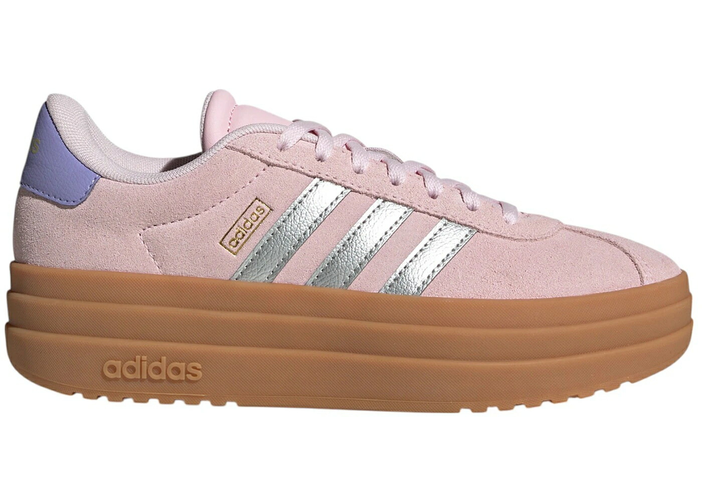 アディダス コート ピンク 銀色 シルバー ゴールド ジュニア キッズ ADIDAS VL COURT BOLD CLEAR PINK SILVER METALLIC GOLD (GS) / CLEAR PINK SILVER METALLIC GOLD ベビー マタニティ スニーカー