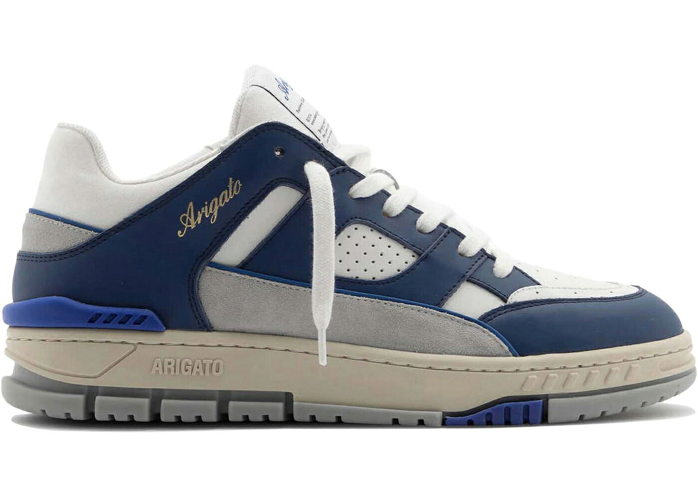 アクセルアリガト 靴 スニーカー 青色 ブルー 白色 ホワイト メンズ AXEL ARIGATO AXEL ARIGATO AREA LO SNEAKER BLUE WHITE / BLUE WHITE|スニケス