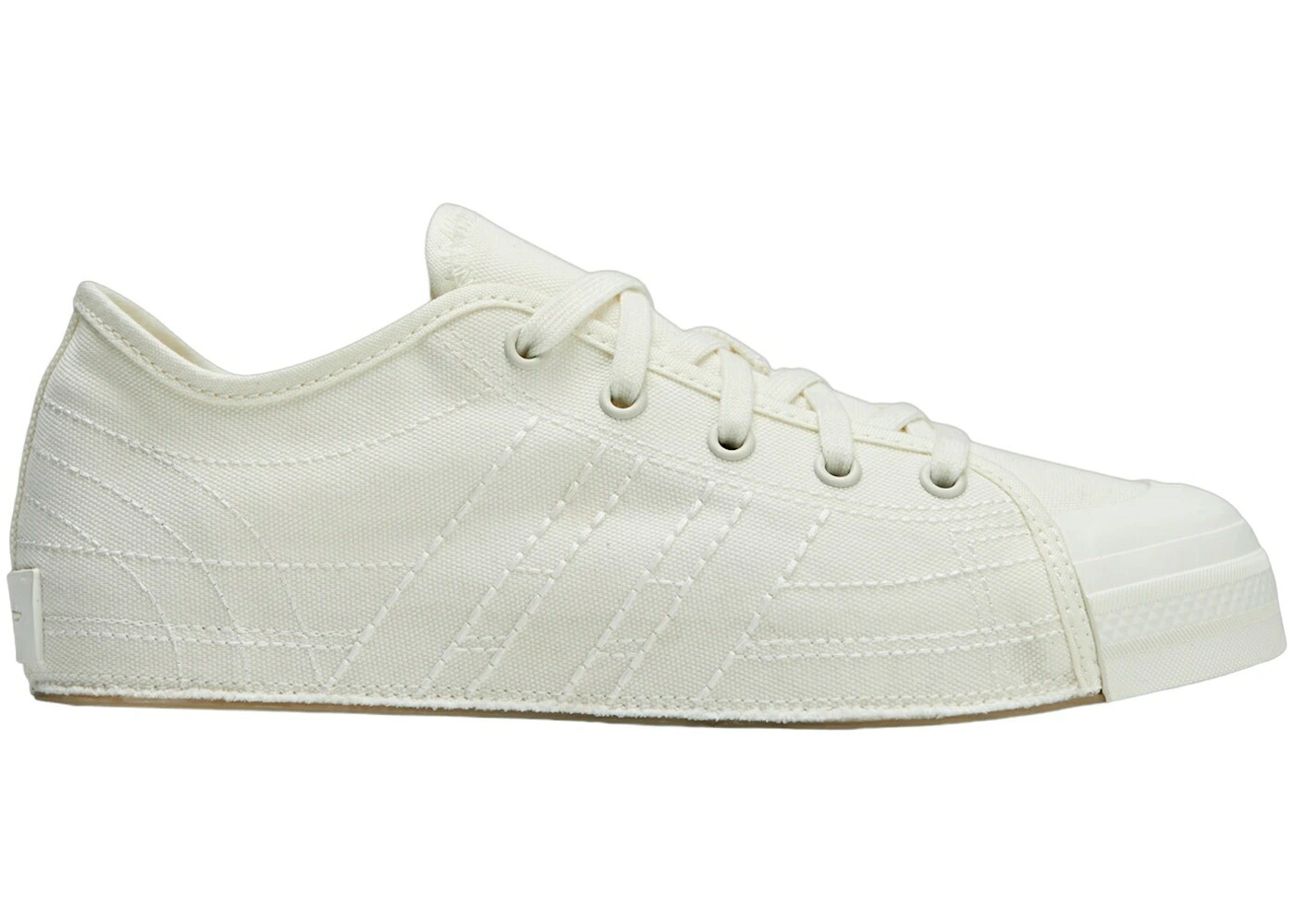 アディダス 白いこと 白いこと スニーカー メンズ ADIDAS Y-3 NIZZA LOW OFF WHITE CANVAS / OFF WHITE OFF WHITE OFF WHITE