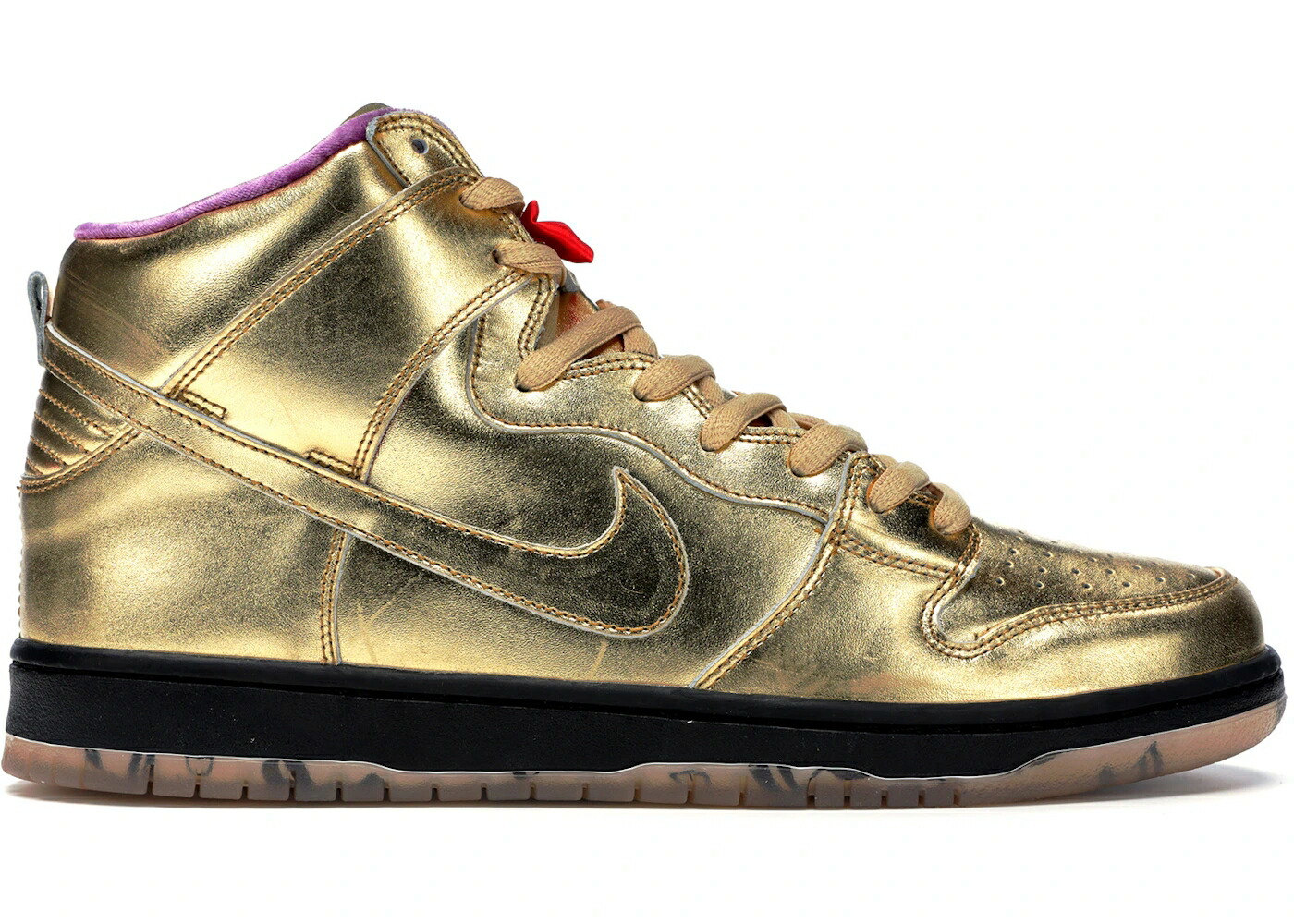 ナイキ エスビー ダンク ハイ ゴールド ダンクハイ スニーカー メンズ NIKE SB DUNK HIGH HUMIDITY (SPECIAL BOX) / METALLIC GOLD METALLIC GOLD