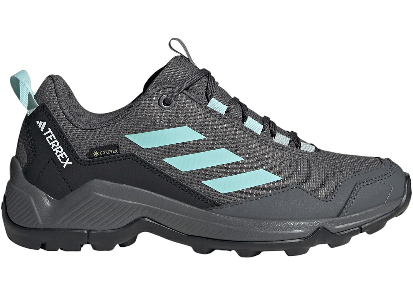 アディダス ゴアテックス 灰色 グレー アクア 銀色 シルバー WOMEN'S スニーカー レディース ADIDAS TERREX EASTRAIL GORE-TEX GREY FIVE SEMI FLASH AQUA WONDER SILVER (WOMEN'S) / GREY FIVE SEMI FLASH AQUA WONDER｜スニケス