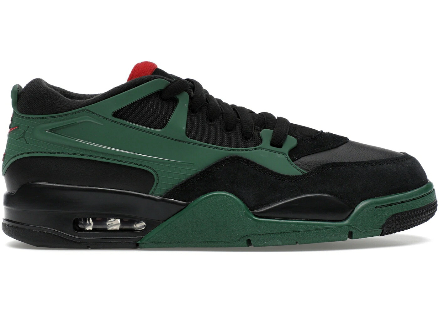 ナイキ ジョーダン 黒色 ブラック 緑 グリーン 赤 レッド スニーカー メンズ JORDAN 4 RM BLACK GORGE GREEN UNIVERSITY RED / BLACK GORGE GREEN UNIVERSITY RED