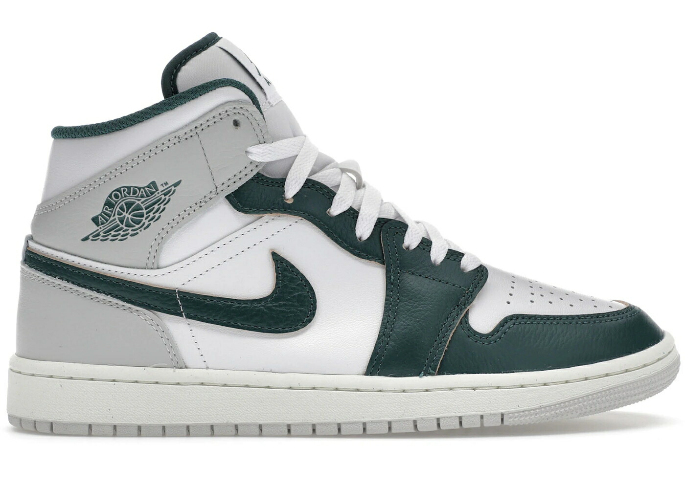 ナイキ ジョーダン ミッド 緑 グリーン 白色 ホワイト 灰色 グレー スニーカー メンズ JORDAN 1 MID SE OXIDIZED GREEN / WHITE SAIL NEUTRAL GREY OXIDIZED