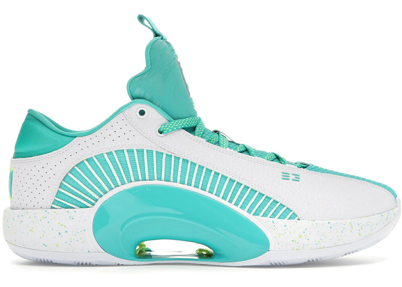 ナイキ ジョーダン 翡翠 ジェード 緑 グリーン 白色 ホワイト スニーカー メンズ JORDAN XXXV GUO AILUN JADE GREEN / JADE GREEN WHITE