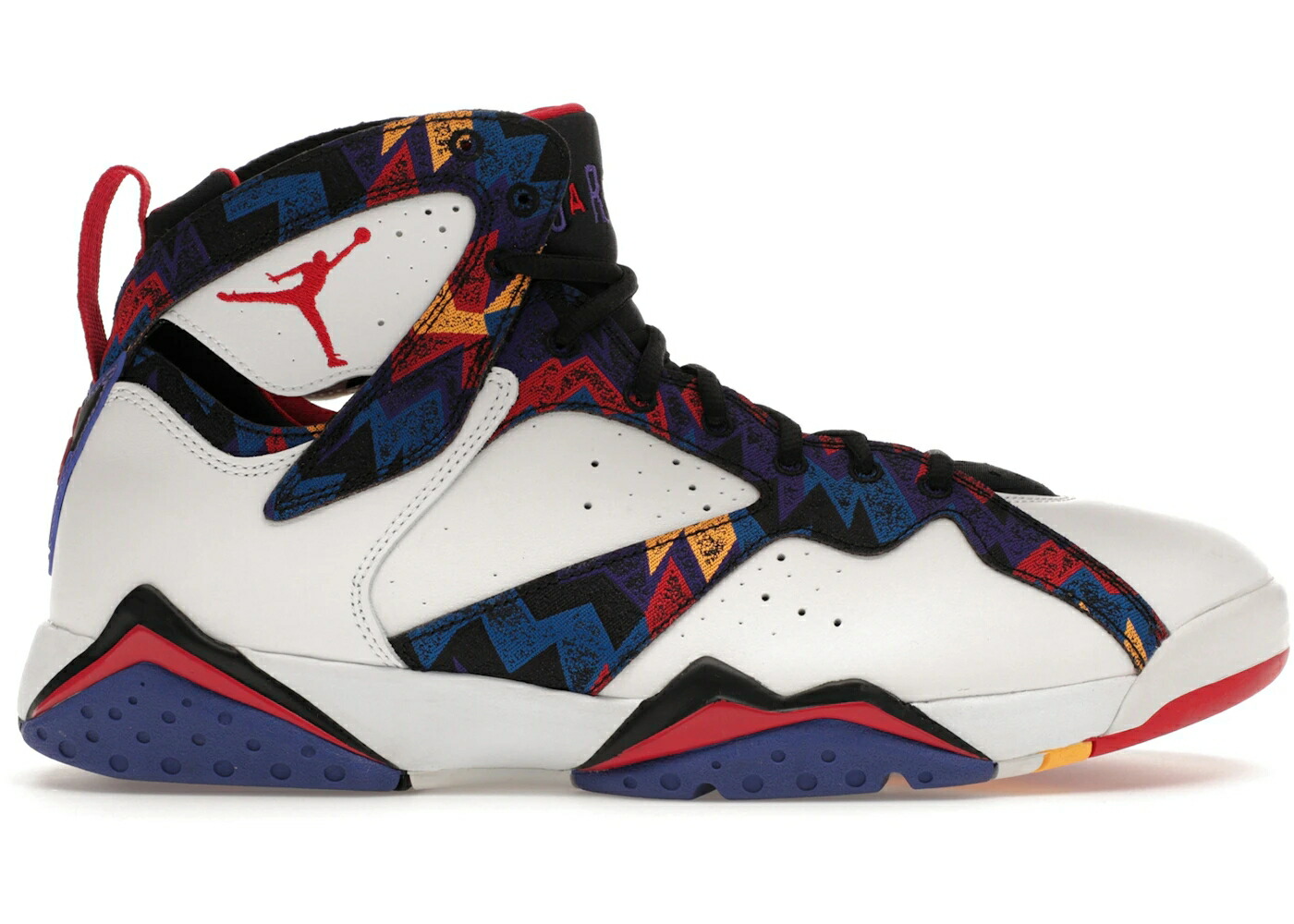 ナイキ ジョーダン サイバー空間 白いこと 白いこと 赤 赤いこと 黒いこと 黒いこと スニーカー メンズ JORDAN 7 RETRO NOTHING BUT NET / WHITE UNIVERSITY RED BLACK メンズ靴-スニーカー-靴