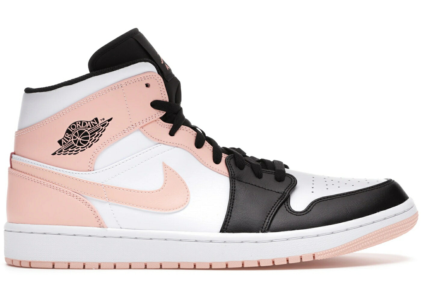 ナイキ ジョーダン ミッド 橙 オレンジ色 黒いこと 黒いこと 白いこと 白いこと スニーカー メンズ JORDAN 1 MID ARCTIC ORANGE BLACK TOE / WHITE ARCTIC ORANGE BLACK