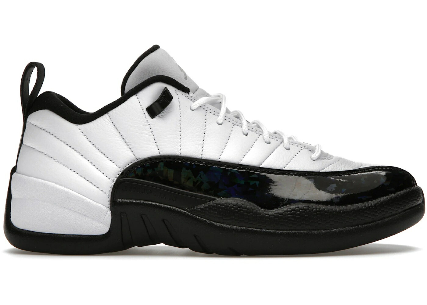 ナイキ ジョーダン 白色 ホワイト 黒色 ブラック スニーカー メンズ JORDAN 12 LOW 25 YEARS IN CHINA / WHITE BLACK