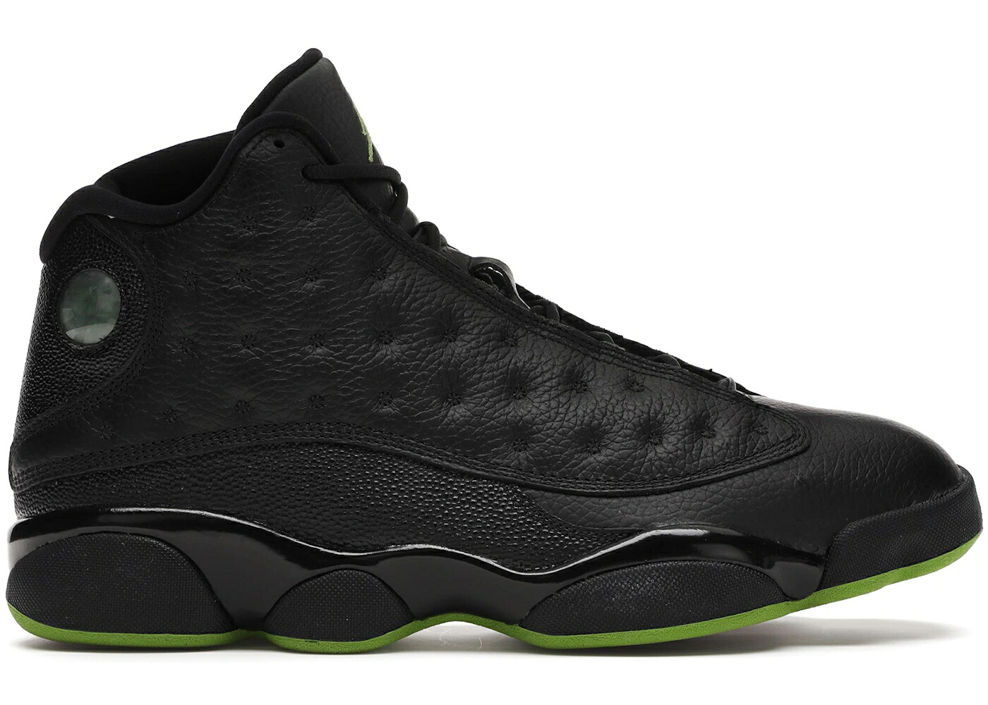 ナイキ ジョーダン サー青少年 黒いこと 黒いこと 緑 緑であること スニーカー メンズ JORDAN 13 RETRO ALTITUDE (2017) / BLACK ALTITUDE GREEN