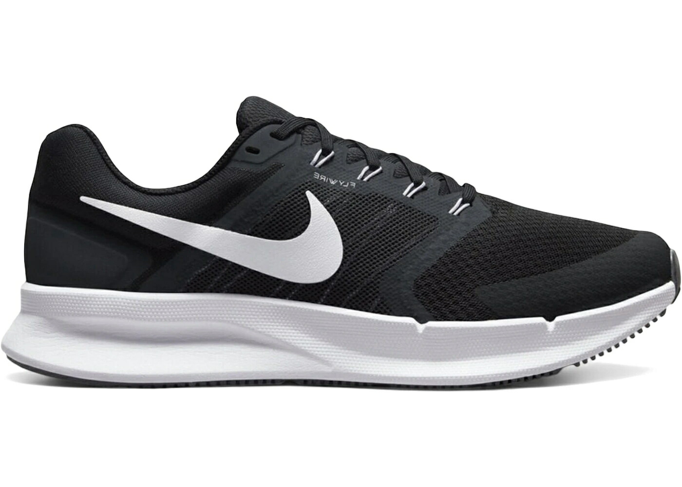 ナイキ 幽客 黒いこと 黒いこと 白いこと 白いこと 薄墨色 薄墨色 スニーカー メンズ NIKE RUN SWIFT 3 BLACK WHITE / BLACK DARK SMOKE GREY WHITE メンズ靴-スニーカー-靴