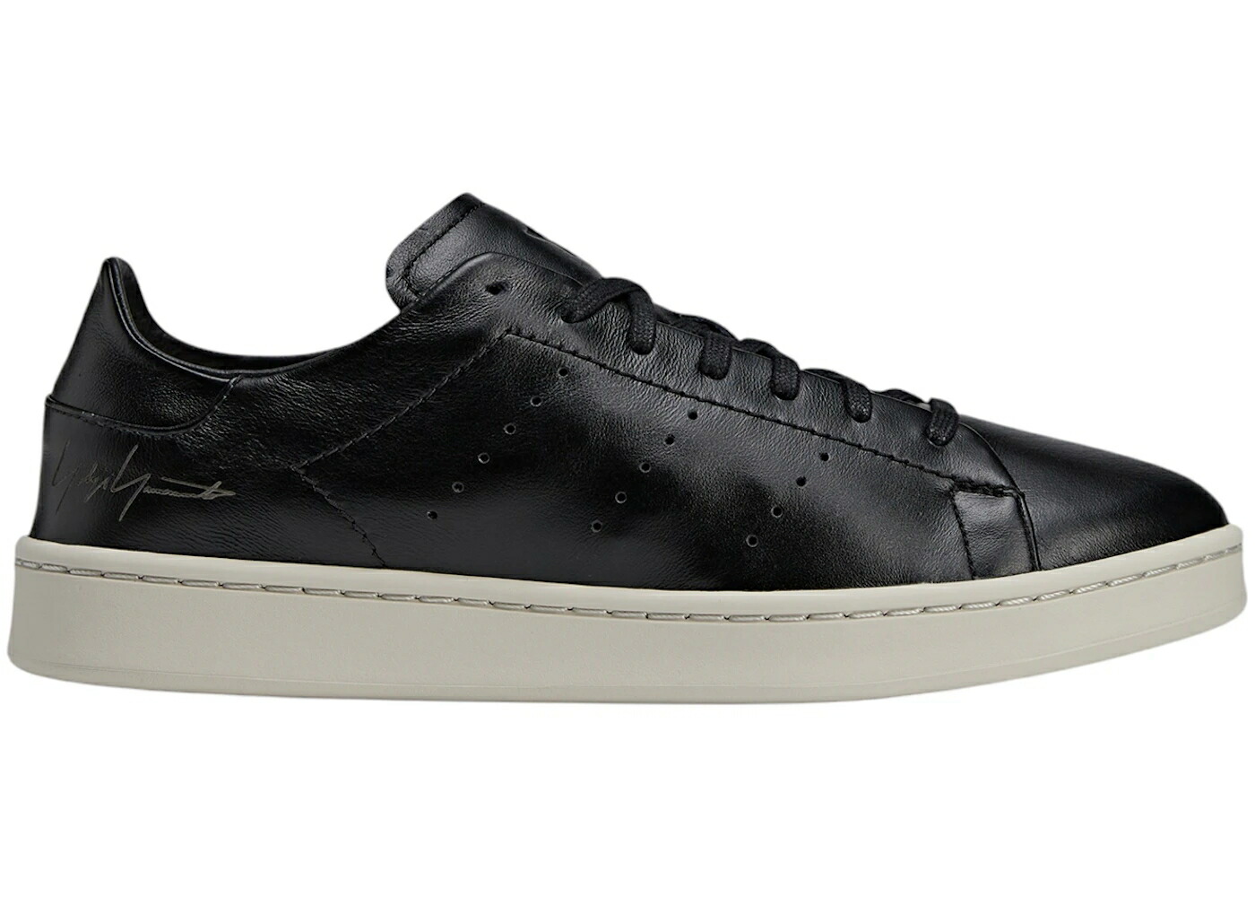 アディダス 黒色 ブラック スタンスミス スニーカー メンズ ADIDAS Y-3 STAN SMITH TALC BLACK / TALC TALC BLACK