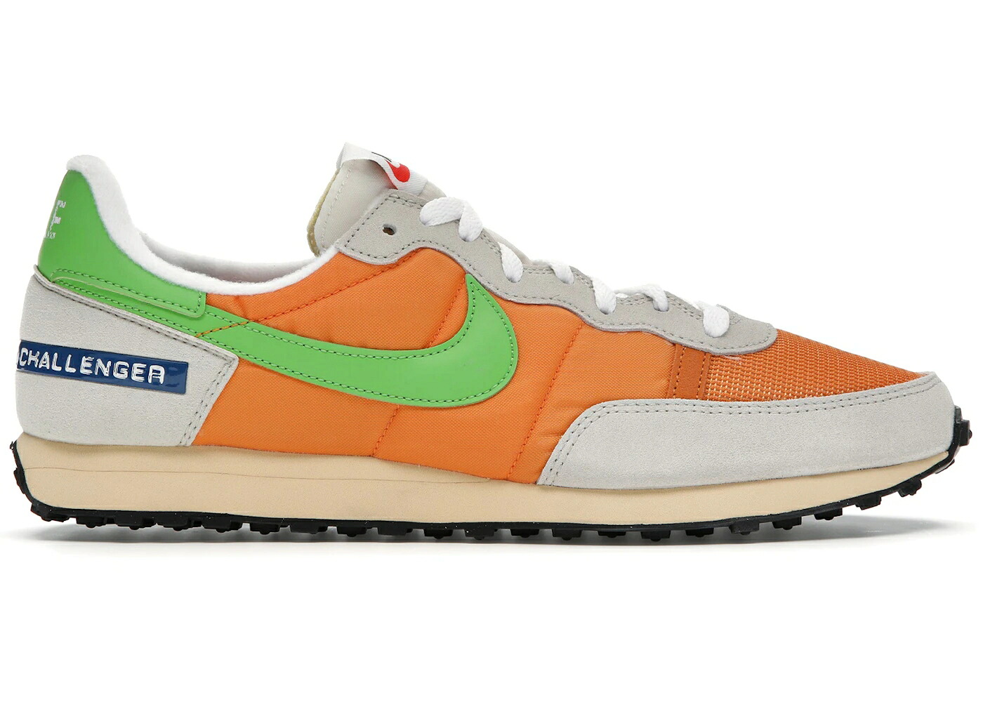 ナイキ 緑 緑であること スニーカー メンズ NIKE CHALLENGER OG LABEL MAKER KUMQUAT / KUMQUAT GREEN NEBULA