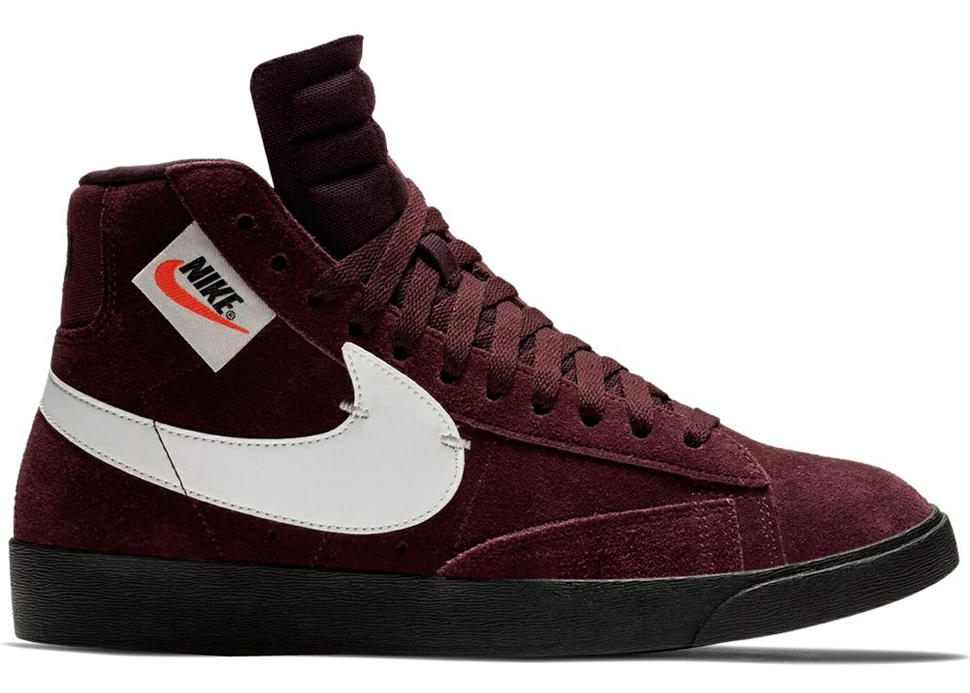ナイキ ブレイザー ミッド レベル ワイン色 バーガンディー 白色 ホワイト WOMEN'S スニーカー レディース NIKE BLAZER MID REBEL BURGUNDY CRUSH (WOMEN'S) / BURGUNDY CRUSH SUMMIT WHITE