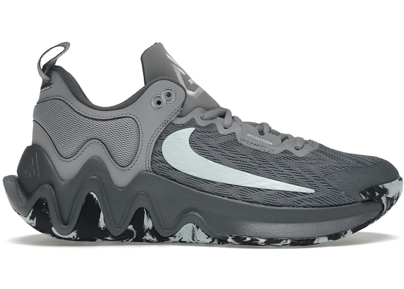 ナイキ クール 灰色 グレー 白色 ホワイト スニーカー メンズ NIKE GIANNIS IMMORTALITY 2 ETCHED IN STONE / COOL GREY WOLF GREY WHITE
