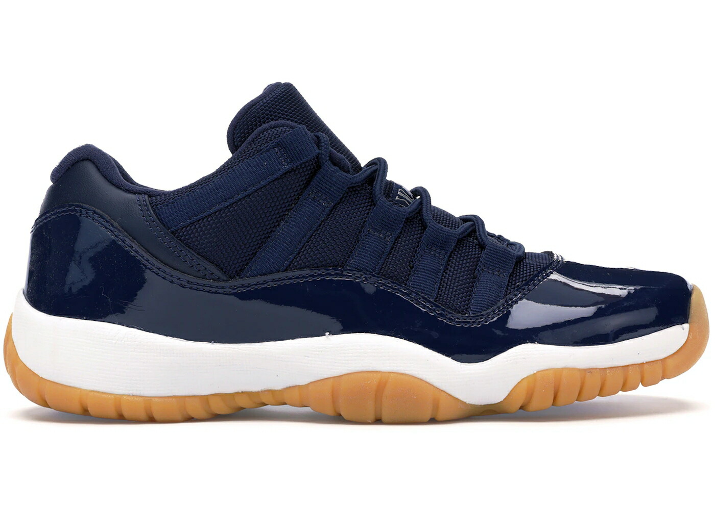 ナイキ ジョーダン 紺色 ネイビー 白色 ホワイト ジュニア キッズ JORDAN 11 RETRO LOW MIDNIGHT NAVY (GS) / MIDNIGHT NAVY WHITE LIGHT GUM ベビー マタニティ スニーカー の商品写真