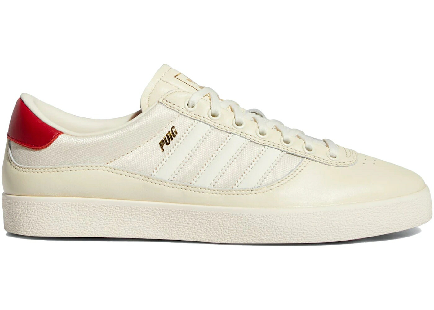 アディダス 皮膚軟化剤 白いこと 白いこと スニーカー メンズ ADIDAS PUIG INDOOR CREAM WHITE / CREAM WHITE CREAM WHITE SCARLET