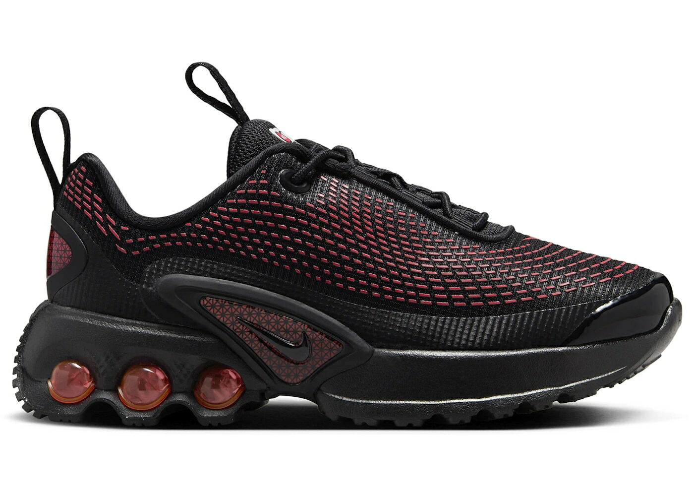 ナイキ マックス 黒いこと 黒いこと クリムゾン エア湖マックス 御坊っちゃん キッズ NIKE AIR MAX DN BLACK BRIGHT CRIMSON (なおなお書き) / BLACK BLACK BRIGHT CRIMSON BLACK もの言う花 マタニティ スニーカー キッズファッション-キッズ・ベビー・マタニティ-スニーカー