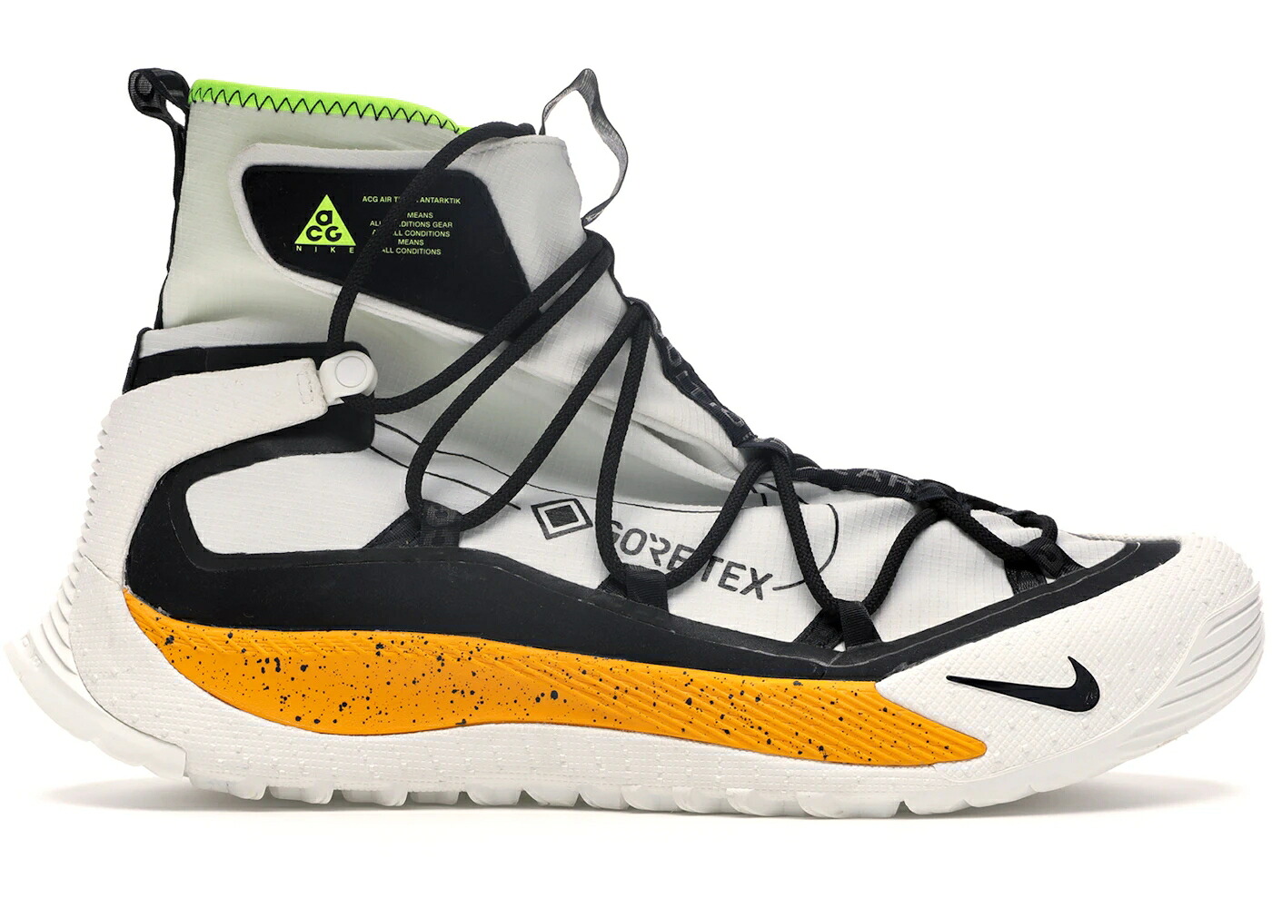 ナイキ ゴアテックス 白色 ホワイト ゴールド スニーカー メンズ NIKE ACG TERRA ANTARKTIK GORE-TEX SUMMIT WHITE / SUMMIT WHITE UNIVERSITY GOLD|スニケス