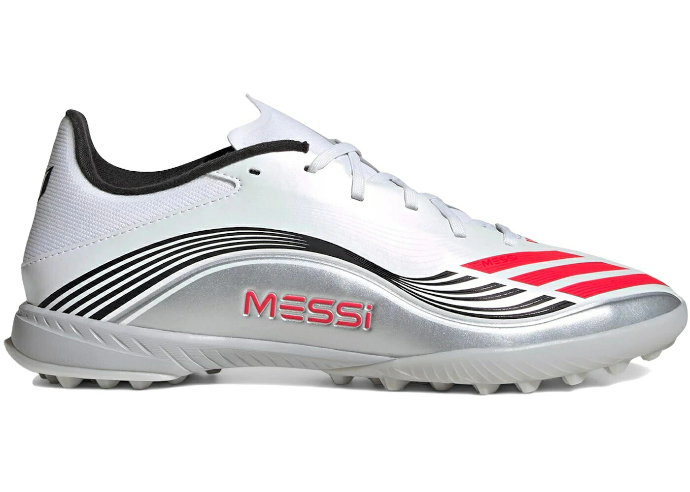 アディダス 白色 ホワイト 赤 レッド 銀色 シルバー スニーカー メンズ ADIDAS F50 LEAGUE TF MESSI PRESTIG10 PACK / CLOUD WHITE LUCID RED SILVER