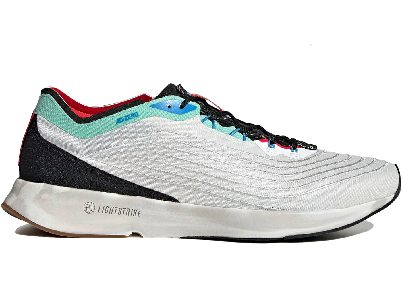 アディダス アディゼロ 緑 グリーン 赤 レッド 灰色 グレー スニーカー メンズ ADIDAS ADIZERO PARLEY NON DYED EASY GREEN RED / NON DYED GREY ONE EASY GREEN｜スニケス 46,560円
