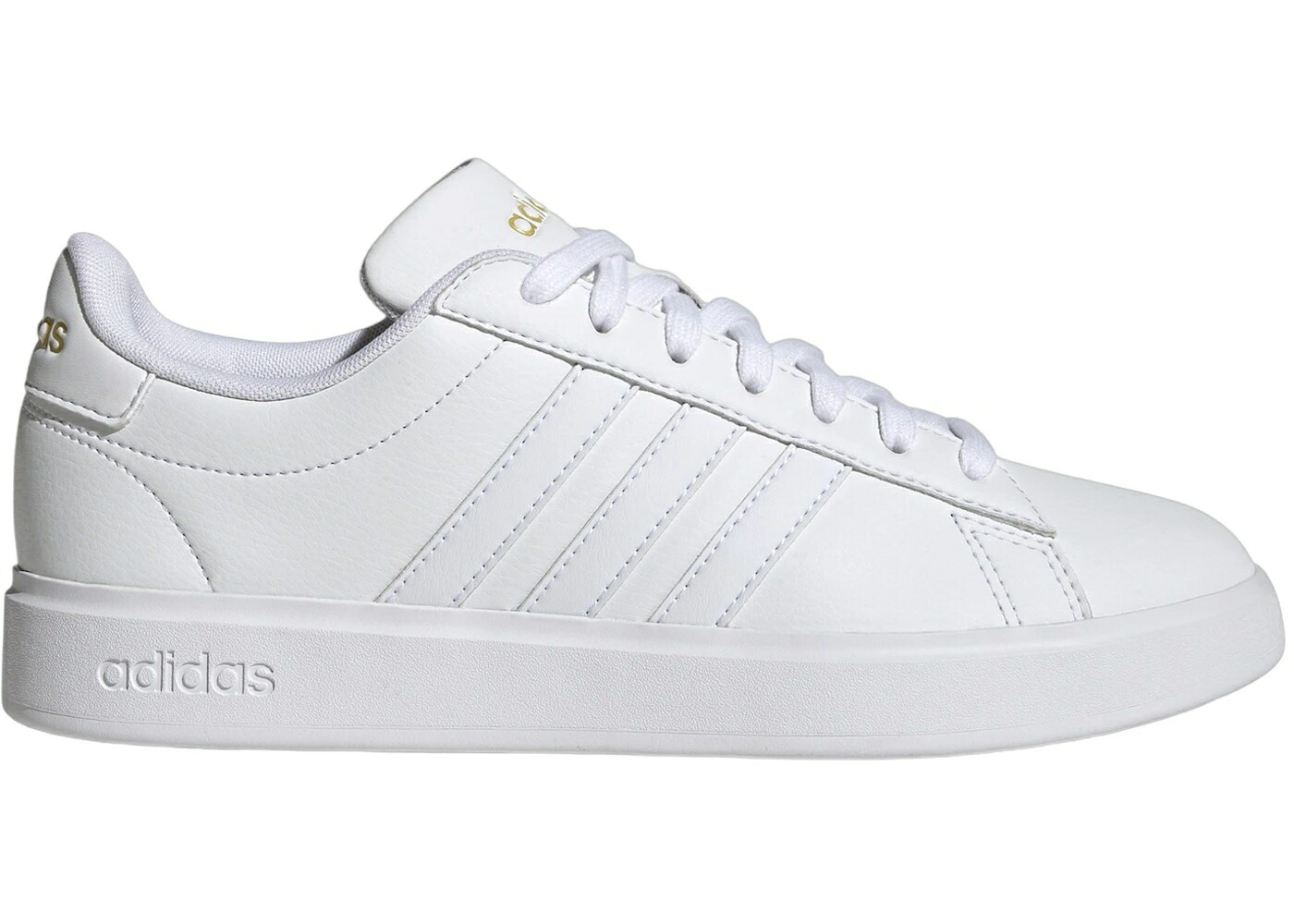 アディダス 地びた 厚地の外套 白いこと 白いこと ゴールド 2.0 WOMEN\u0027S スニーカー レディース ADIDAS GRAND COURT CLOUD WHITE GOLD METALLIC (WOMEN\u0027S) / CLOUD WHITE CLOUD WHITE GOLD