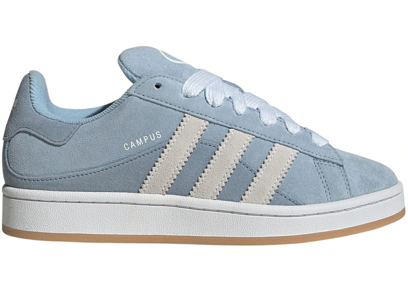 アディダス キャンパス スカイ 白色 ホワイト 青色 ブルー WOMEN スニーカー レディース ADIDAS CAMPUS 00S CLEAR SKY WHITE TACTILE BLUE (WOMEN) / CLEAR SKY CLOUD WHITE TACTILE