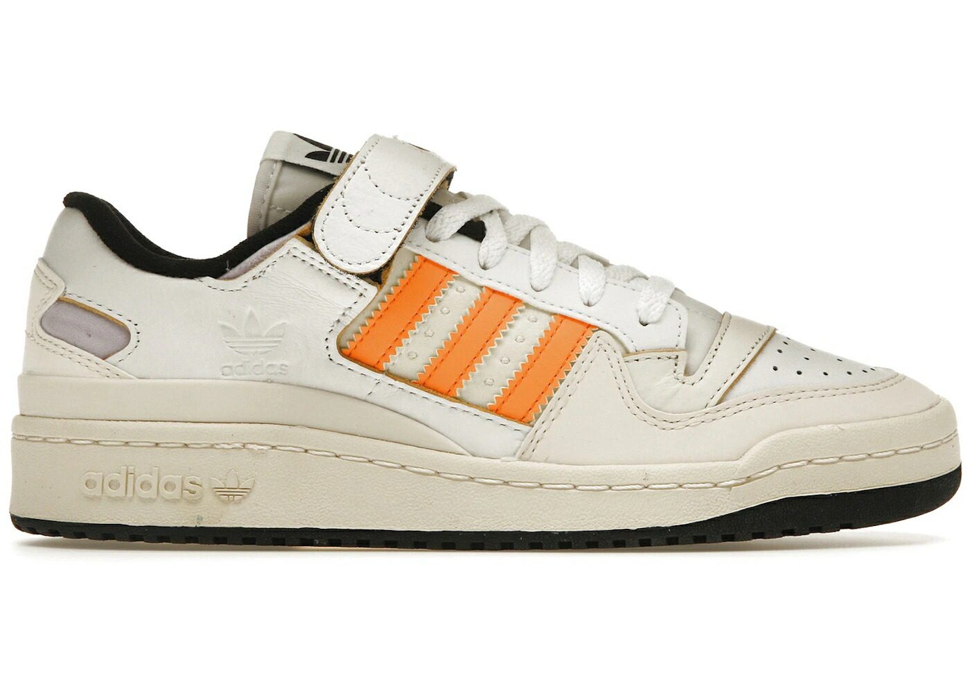 アディダス フォーラム 白色 ホワイト 橙 オレンジ ラッシュ 紫 パープル スニーカー レディース ADIDAS FORUM 84 LOW OFF WHITE ORANGE RUSH PURPLE TINT / OFF WHITE ORANGE RUSH PURPLE