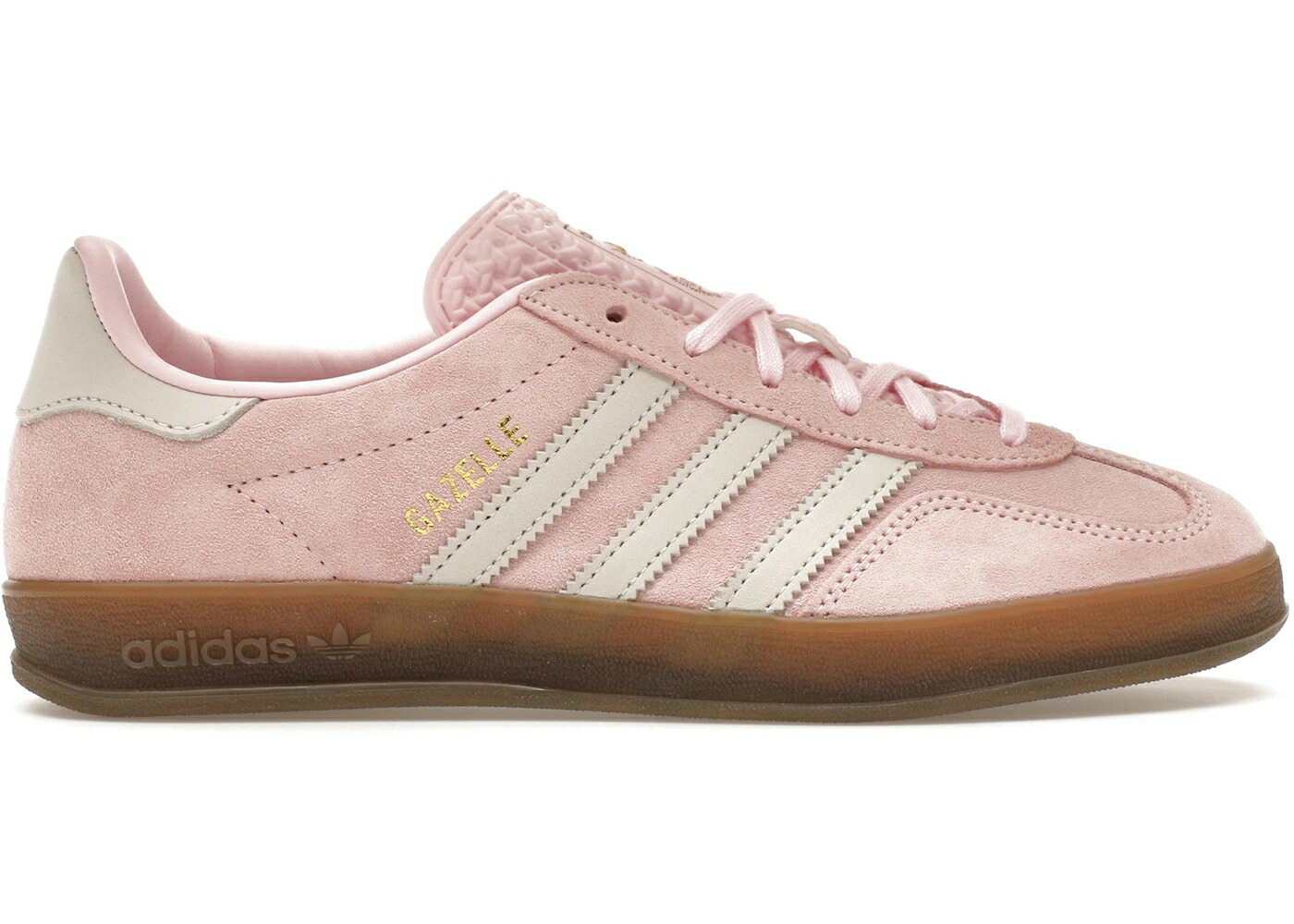 アディダス ガゼル サクラ色 白いこと 白いこと WOMEN\u0027S スニーカー レディース ADIDAS GAZELLE INDOOR CLEAR PINK OFF WHITE (WOMEN\u0027S) / CLEAR PINK OFF WHITE GUM