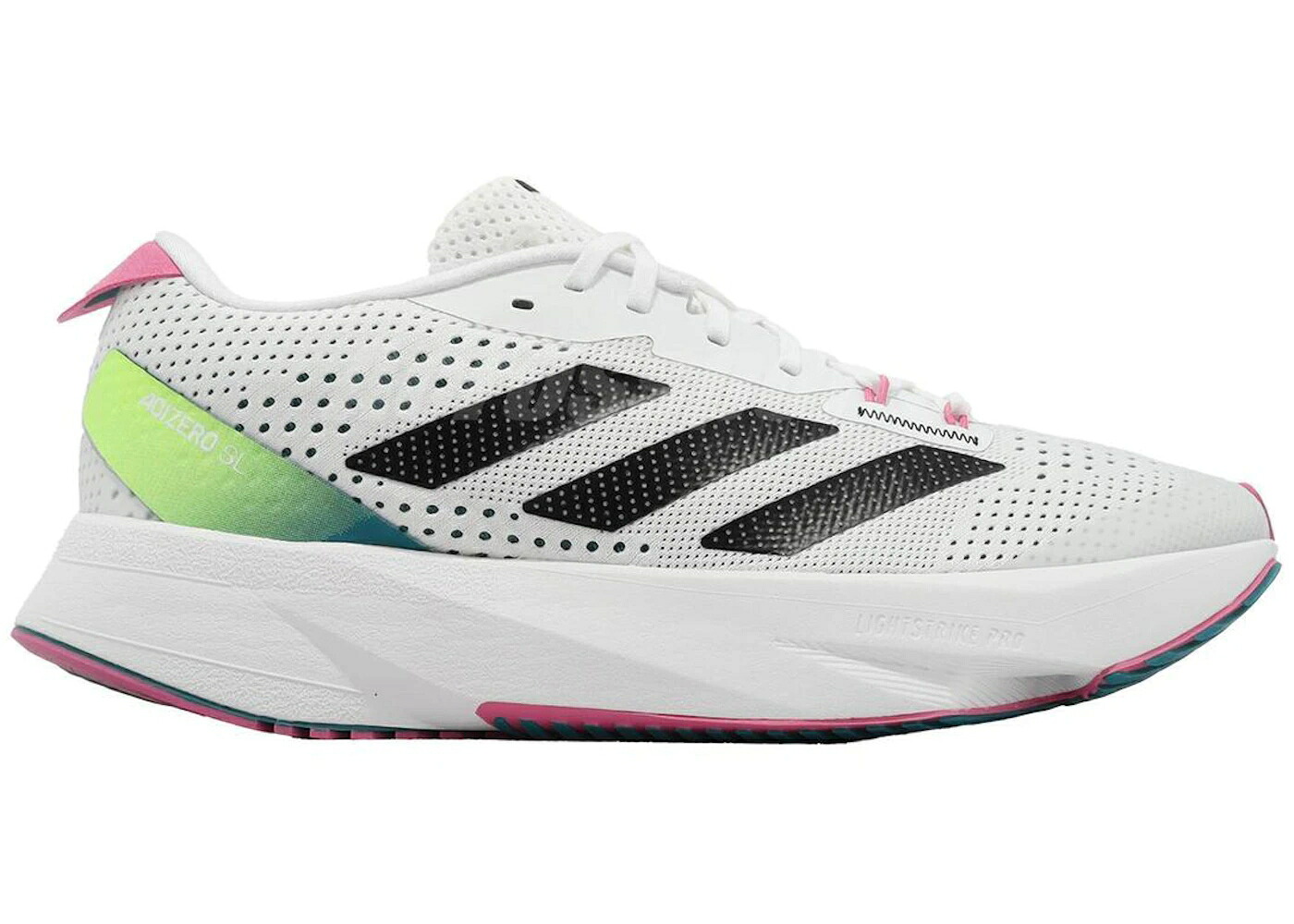 アディダス アディゼロ 白色 ホワイト コア 黒色 ブラック フュージョン WOMEN'S スニーカー レディース ADIDAS ADIZERO SL CLOUD WHITE CORE BLACK ARCTIC FUSION (WOMEN'S) / CLOUD WHITE CORE BLACK ARCTIC
