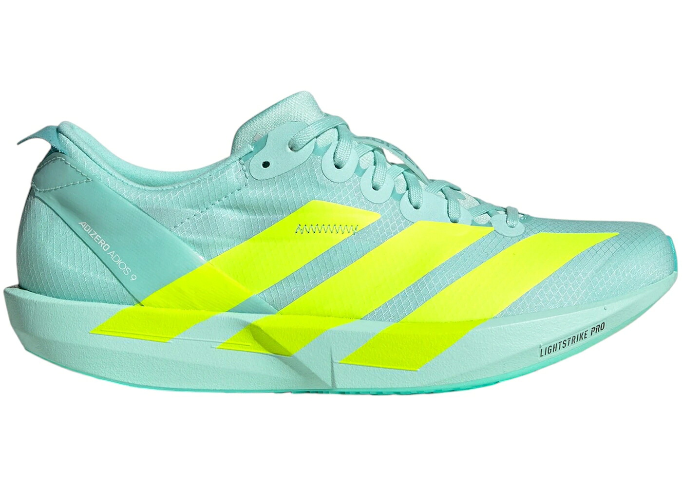アディダス アディゼロ アディオス アクア WOMEN\u0027S スニーカー レディース ADIDAS ADIZERO ADIOS 9 SEMI FLASH AQUA LUCID LEMON MINT TON (WOMEN\u0027S) / SEMI FLASH AQUA LUCID LEMON MINT
