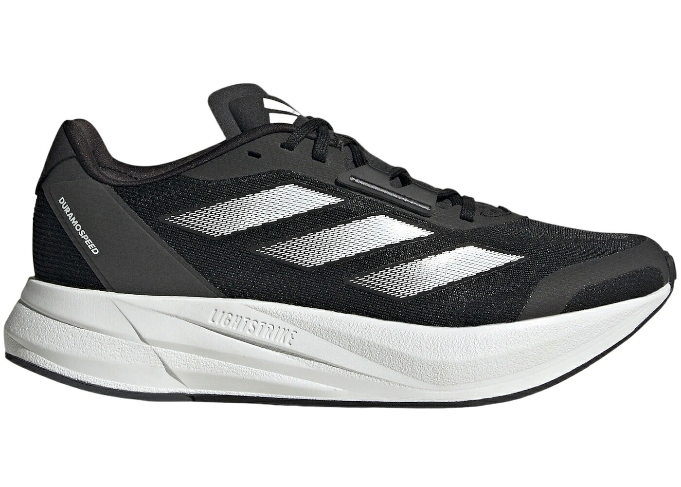 アディダス スピード コア 黒色 ブラック 白色 ホワイト カーボン WOMEN'S スニーカー レディース ADIDAS DURAMO SPEED CORE BLACK CLOUD WHITE CARBON (WOMEN'S) / CORE BLACK CLOUD WHITE CARBON|スニケス