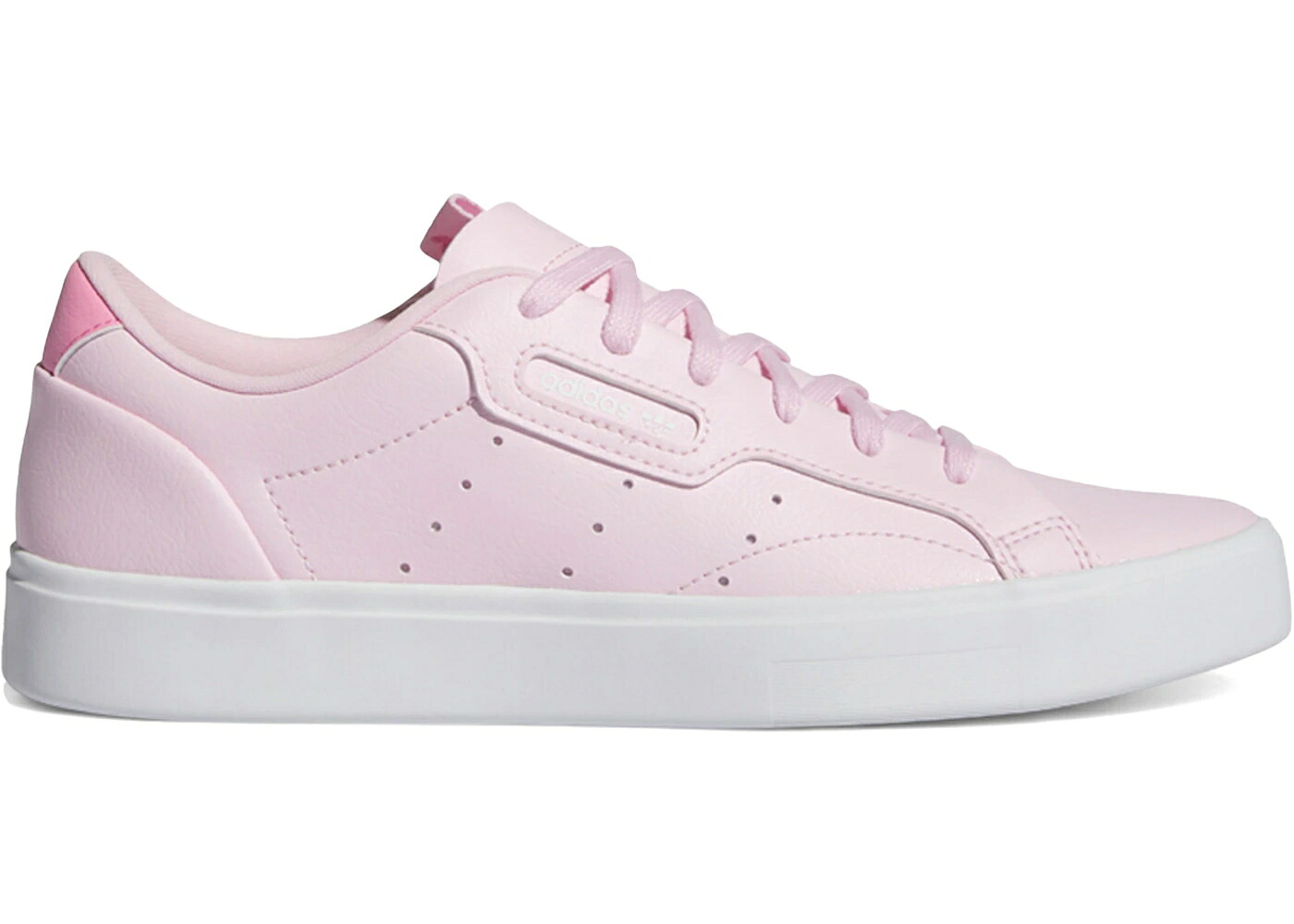 アディダス ピンク 白色 ホワイト WOMEN'S スニーカー レディース ADIDAS SLEEK CLEAR PINK (WOMEN'S) / FOOTWEAR WHITE CLEAR PINK BLISS