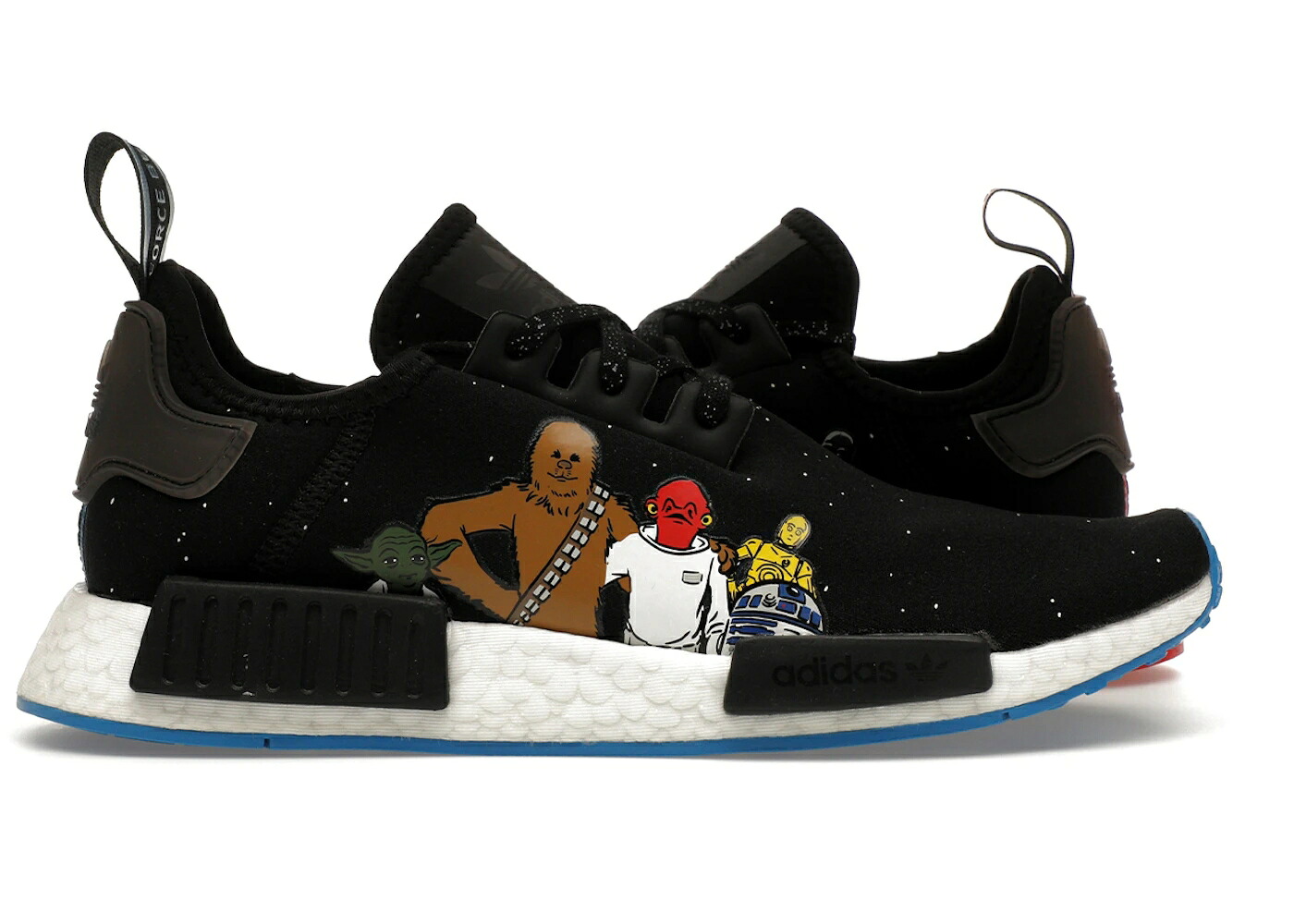 アディダス 中核グループ 黒いこと 黒いこと スターウォーズ 御坊っちゃん キッズ ADIDAS NMD R1 STAR WARS (KIDS) / CORE BLACK CORE BLACK CLOUD もの言う花 マタニティ スニーカー キッズ・ベビー・マタニティ-キッズファッション