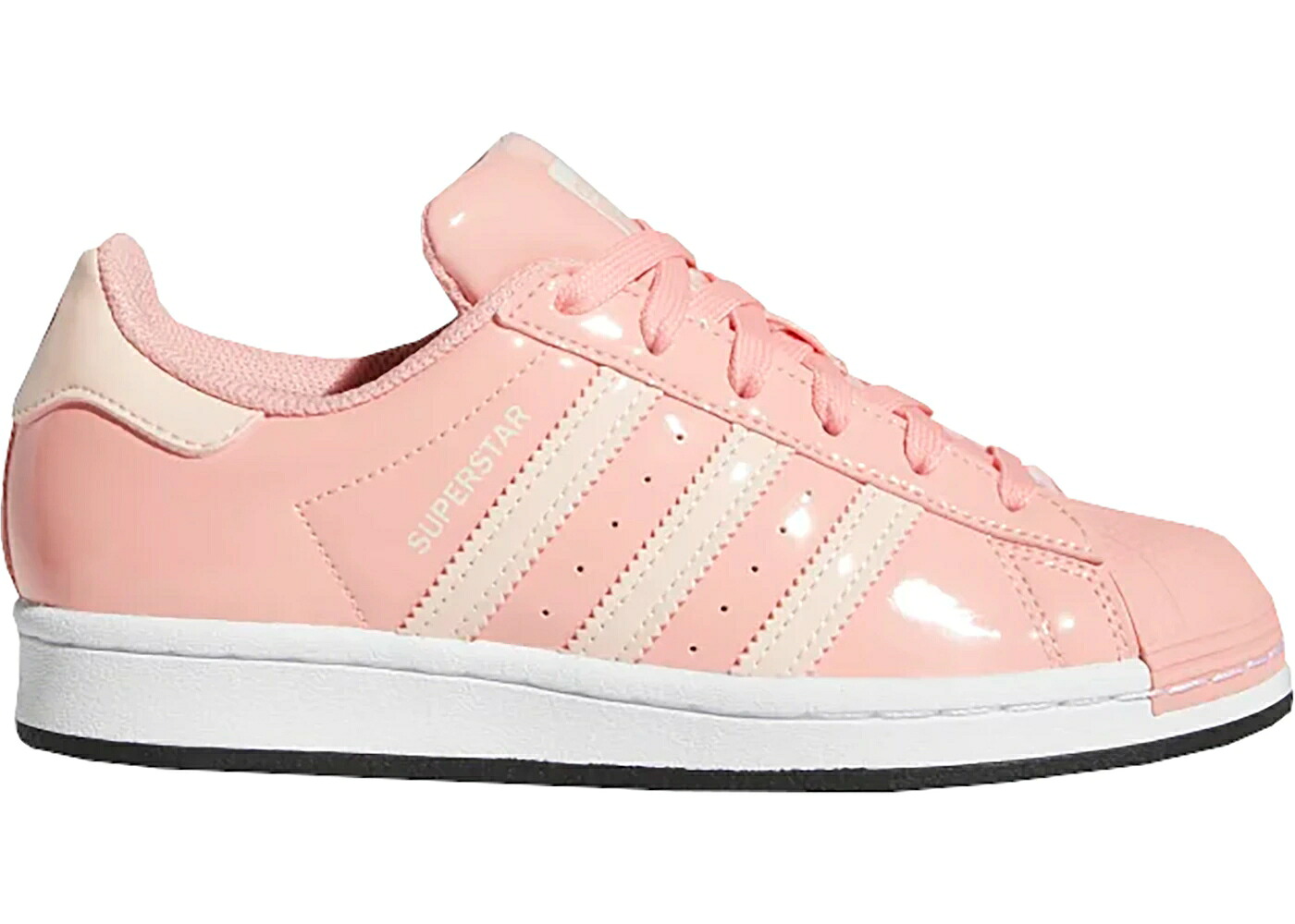 アディダス スーパースター ピンク 白色 ホワイト ジュニア キッズ ADIDAS SUPERSTAR TOY STORY HAMM (GS) / GLOW PINK PINK TINT CLOUD WHITE ベビー マタニティ スニーカー|スニケス