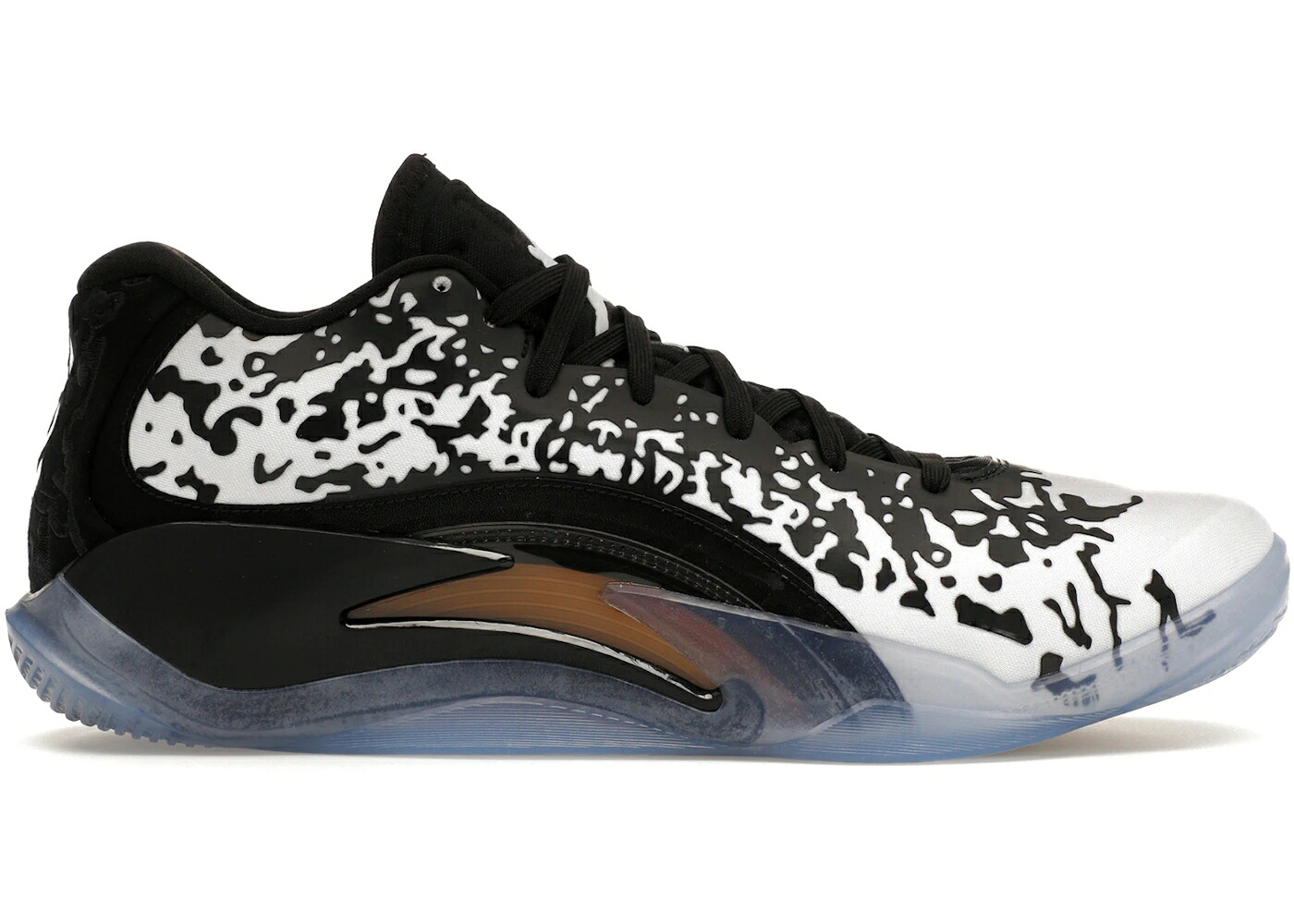ナイキ ジョーダン 黒いこと 黒いこと 白いこと 白いこと レーザ 橙 オレンジ色 スニーカー メンズ JORDAN ZION 3 GEN / BLACK WHITE LASER ORANGE CITRON